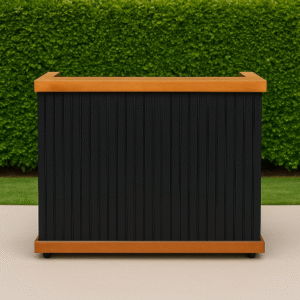 4ft black satellite bar